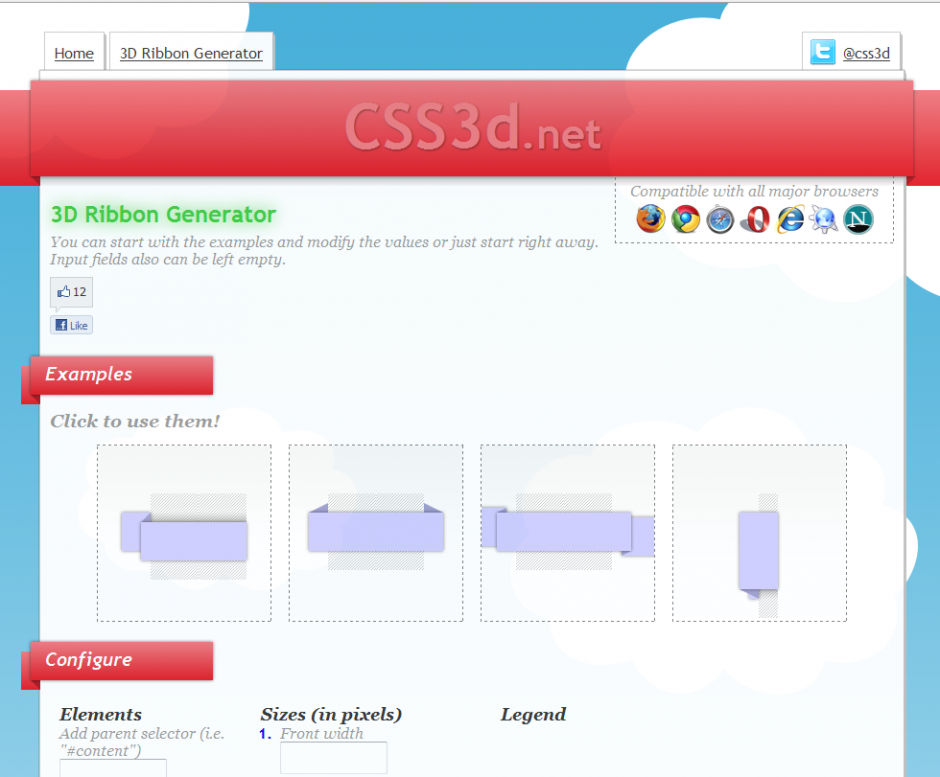 css3-3d-ribbon-generator image