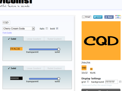 Faviconist -Easy HTML5 Favicons