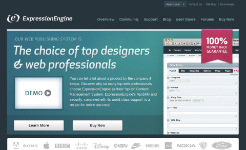 ExpressionEngine CMS Platform
