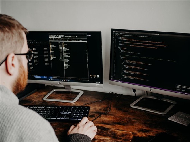 Professional Web Designer Working On 2026 Website Design