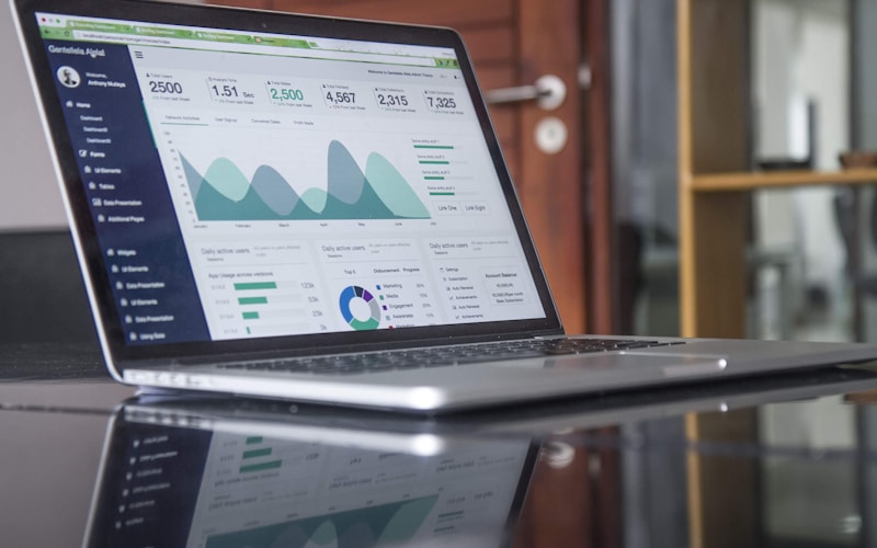 WordPress e-commerce and SEO dashboard screen